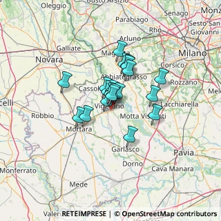 Mappa Via Profili, 27029 Vigevano PV, Italia (8.6095)