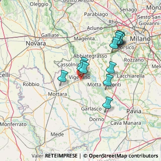Mappa Via Profili, 27029 Vigevano PV, Italia (13.61462)