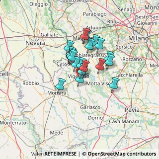 Mappa Via Profili, 27029 Vigevano PV, Italia (9.32)