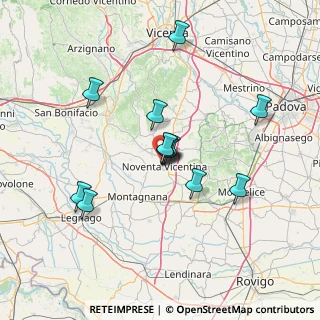 Mappa Via Giuseppe Mazzini, 36025 Noventa Vicentina VI, Italia (11.48538)