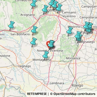Mappa Via Giuseppe Mazzini, 36025 Noventa Vicentina VI, Italia (20.348)