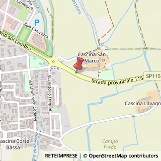 Mappa Strada Provinciale 115, 3, 26855 Lodi Vecchio, Lodi (Lombardia)