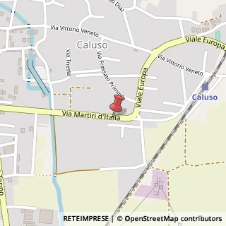 Mappa Via Martiri d'Italia, 30, 10014 Caluso, Torino (Piemonte)