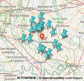 Mappa Piazza Guglielmo Marconi, 26010 Ripalta Arpina CR, Italia (11.096)