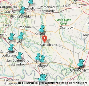 Mappa Piazza Guglielmo Marconi, 26010 Ripalta Arpina CR, Italia (24.23333)