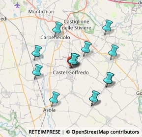 Mappa Via Castiglione delle Stiviere, 46042 Castel Goffredo MN, Italia (6.70929)