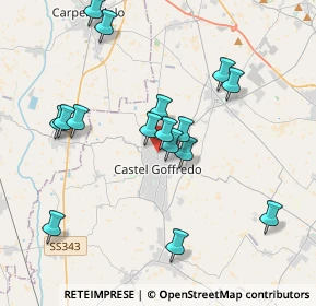 Mappa Via Castiglione delle Stiviere, 46042 Castel Goffredo MN, Italia (3.74)