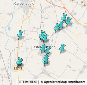 Mappa Via Castiglione delle Stiviere, 46042 Castel Goffredo MN, Italia (3.38867)