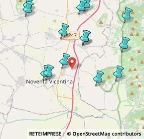 Mappa Via Frassenella, 36025 Noventa vicentina VI, Italia (4.67786)