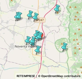 Mappa Via Frassenella, 36025 Noventa vicentina VI, Italia (3.33462)