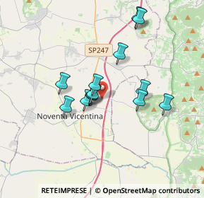 Mappa Via Frassenella, 36025 Noventa vicentina VI, Italia (2.86231)