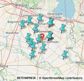 Mappa Via Asolana, 25010 Acquafredda BS, Italia (11.07824)