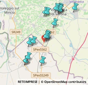 Mappa Via Roma, 37060 Mozzecane VR, Italia (4.09556)