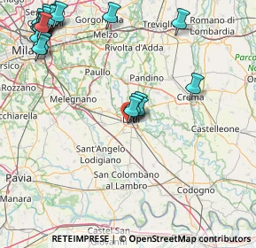 Mappa Via Bruno Buozzi, 26900 Lodi LO, Italia (22.416)