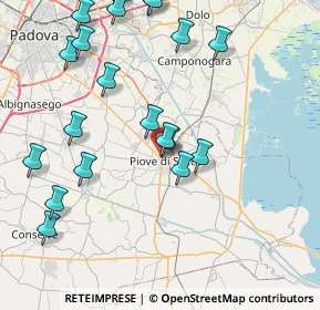 Mappa Via Tito Livio, 35028 Piove di Sacco PD, Italia (9.467)