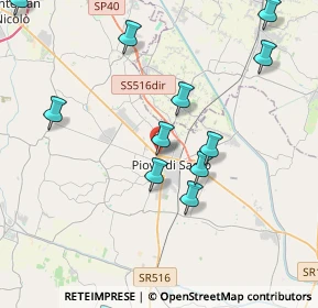 Mappa Via Tito Livio, 35028 Piove di Sacco PD, Italia (5.31357)