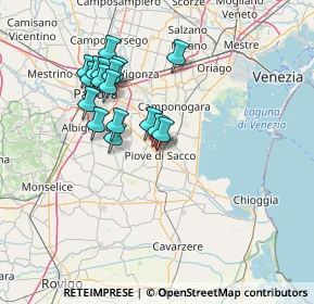 Mappa Via Tito Livio, 35028 Piove di Sacco PD, Italia (12.92353)