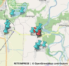 Mappa Via Cairelli, 10035 Mazzè TO, Italia (1.699)