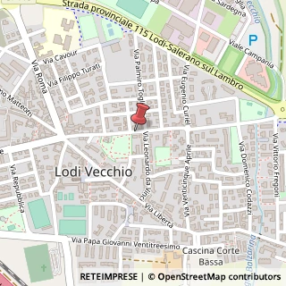 Mappa Via Francesco Ialenti, 6, 26855 Lodi Vecchio, Lodi (Lombardia)