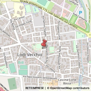Mappa Via G. Galilei, 6, 26855 Lodi Vecchio, Lodi (Lombardia)