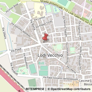 Mappa Via S. Rocco, 26855 Lodi Vecchio, Lodi (Lombardia)