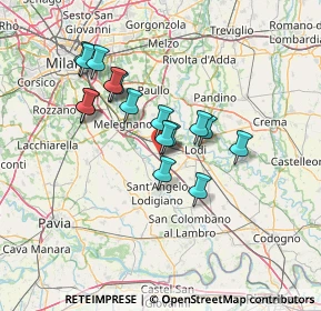 Mappa Via IV Novembre, 26855 Lodi Vecchio LO, Italia (11.70353)