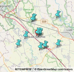 Mappa Via IV Novembre, 26855 Lodi Vecchio LO, Italia (2.84417)
