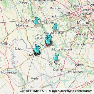 Mappa Via Abba Cesare, 27029 Vigevano PV, Italia (7.8575)