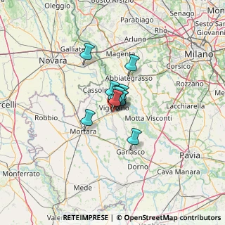 Mappa Via Abba Cesare, 27029 Vigevano PV, Italia (5.38917)