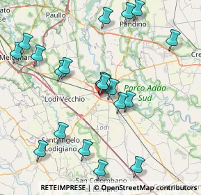 Mappa Via Giorgio Amendola, 26900 Lodi LO, Italia (8.6155)