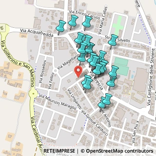 Mappa Via Cristoforo Colombo, 46042 Castel Goffredo MN, Italia (0.18077)