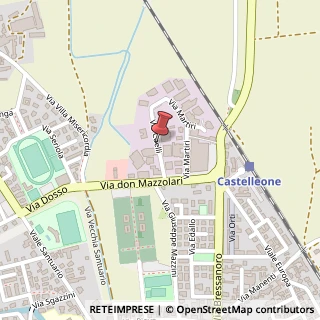 Mappa Via Coelli, 7, 26012 Castelleone, Cremona (Lombardia)