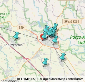 Mappa Via S. Fereolo, 26900 Lodi LO, Italia (2.46909)