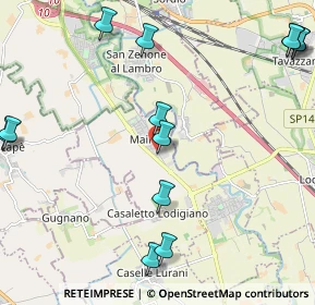 Mappa Via Giuseppe Garibaldi, 26852 Casaletto Lodigiano LO, Italia (3.242)