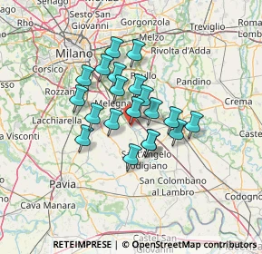 Mappa Via Giuseppe Garibaldi, 26852 Casaletto Lodigiano LO, Italia (9.572)