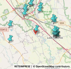 Mappa Via Giuseppe Garibaldi, 26852 Casaletto Lodigiano LO, Italia (4.6535)