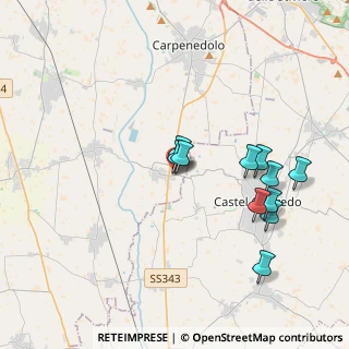Mappa Via Castel Goffredo, 25010 Acquafredda BS, Italia (3.64545)