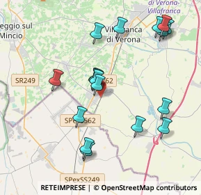 Mappa Via 37060, 37060 Mozzecane VR, Italia (4.05941)