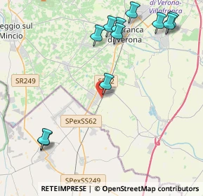 Mappa Via 37060, 37060 Mozzecane VR, Italia (5.10636)