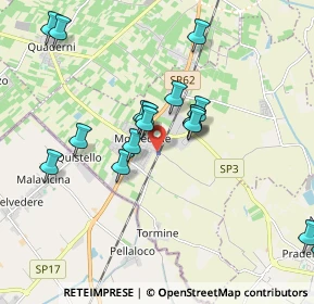 Mappa Via 37060, 37060 Mozzecane VR, Italia (2.312)