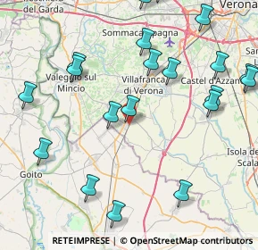 Mappa Via 37060, 37060 Mozzecane VR, Italia (10.195)