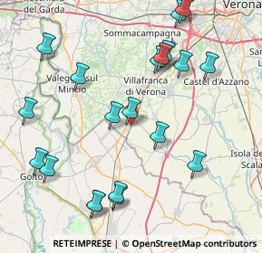 Mappa Via Regina Margherita, 37060 Mozzecane VR, Italia (9.325)