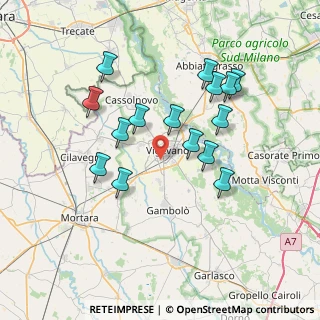 Mappa Via de Rosa Francesco, 27029 Vigevano PV, Italia (6.82667)