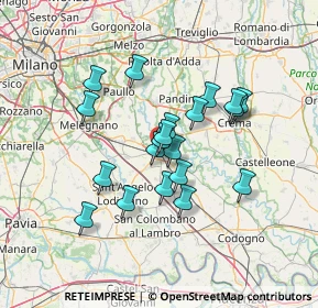 Mappa Piazzale Forni, 26900 Lodi LO, Italia (11.0995)