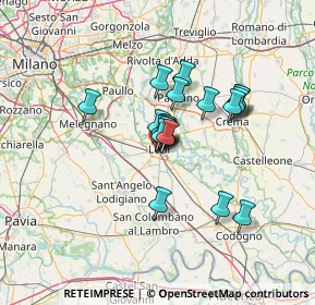 Mappa Piazzale Forni, 26900 Lodi LO, Italia (9.0885)