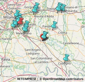 Mappa Piazzale Forni, 26900 Lodi LO, Italia (17.5455)