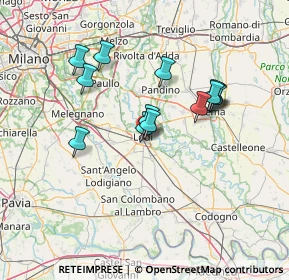 Mappa Corso Giuseppe Mazzini, 26900 Lodi LO, Italia (12.02077)