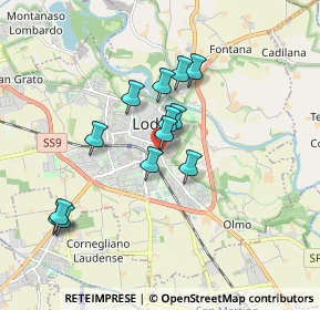 Mappa Corso Giuseppe Mazzini, 26900 Lodi LO, Italia (1.51923)