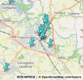 Mappa Corso Giuseppe Mazzini, 26900 Lodi LO, Italia (1.42583)