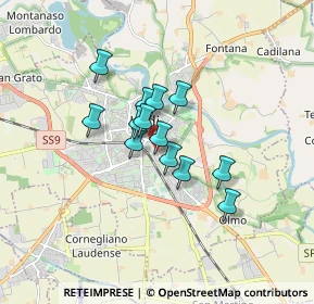 Mappa Corso Giuseppe Mazzini, 26900 Lodi LO, Italia (1.12462)
